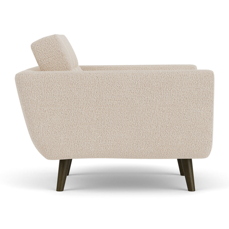 Pasha Dune Boucle / Dark Walnut