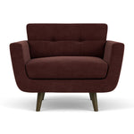 Moss Burgundy / Dark Walnut