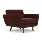 Moss Burgundy / Dark Walnut