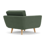 Cura Dark Green Weave / Oak