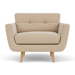 Form Cream Fabric / Oak