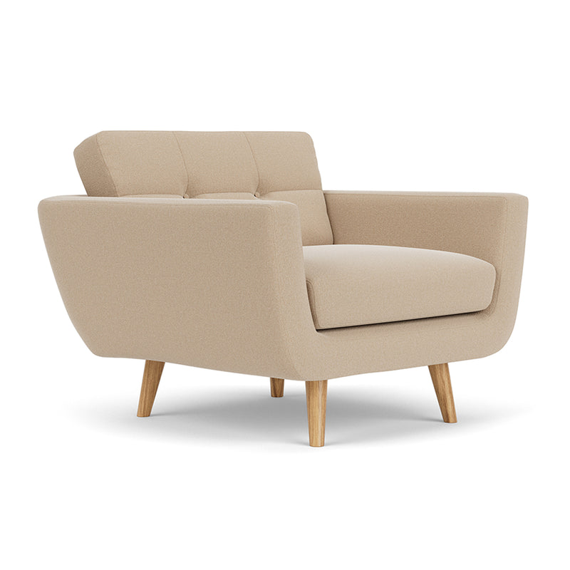 Form Cream Fabric / Oak