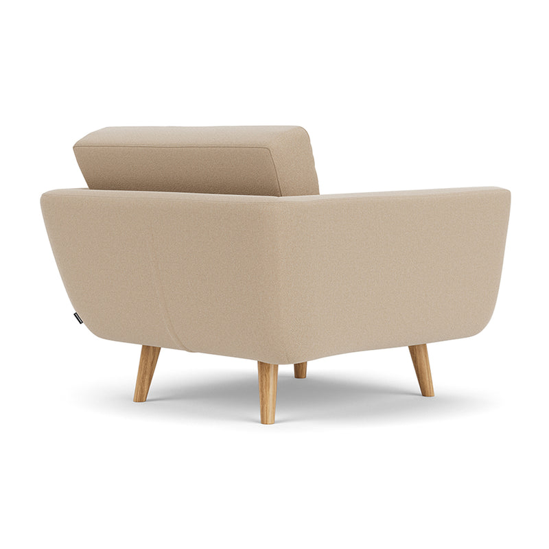 Form Cream Fabric / Oak