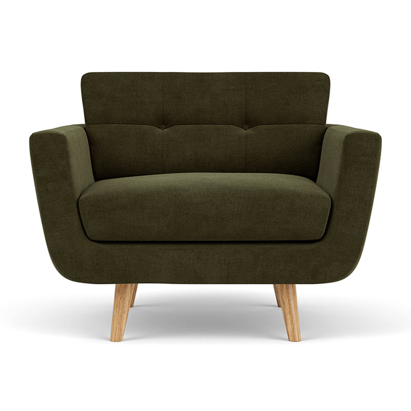 Moss Olive / Oak