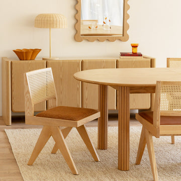 Caramel Textured Weave / Ash