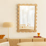 Amelia Wall Mirror - Oak / 70 x 100cm