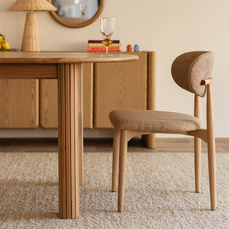 Camel Textured Weave / Ash