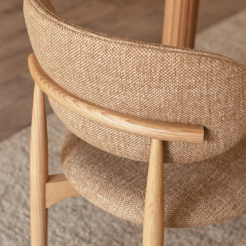 Camel Textured Weave / Ash