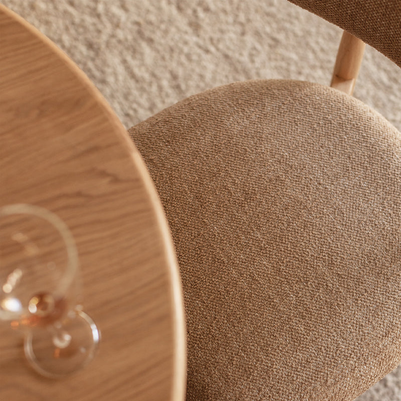 Camel Textured Weave / Ash