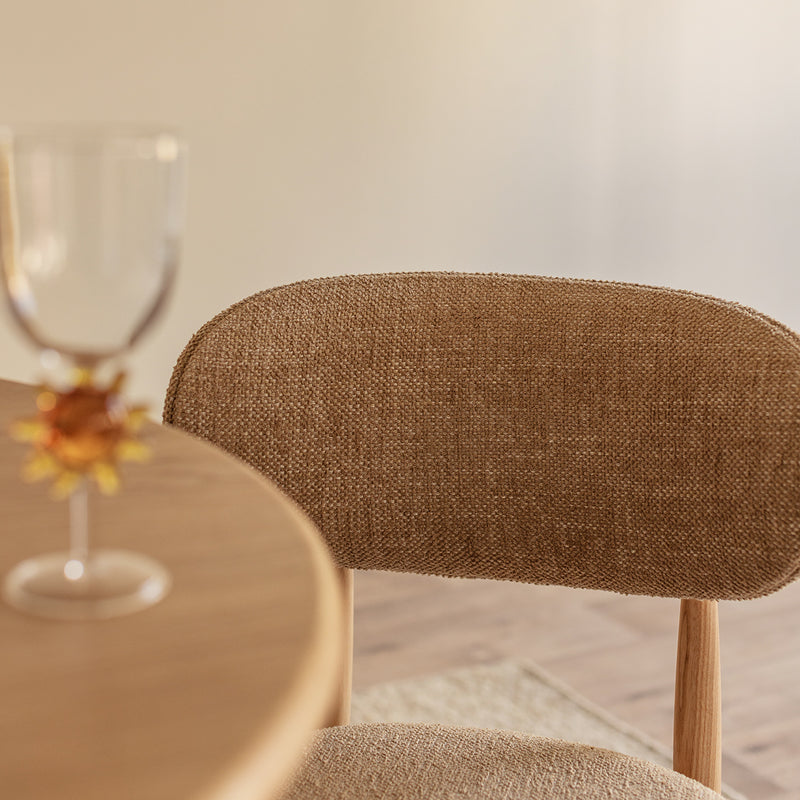 Camel Textured Weave / Ash