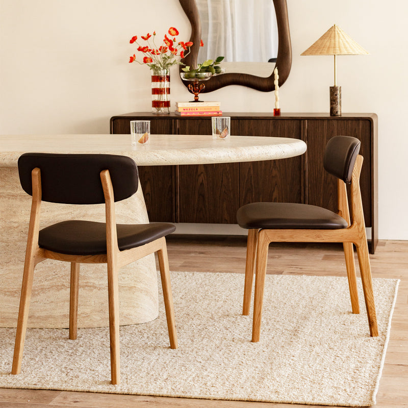 Chocolate Brown / Oak