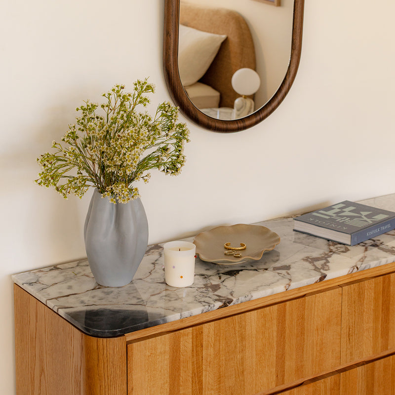 Ocean Storm Marble / Oak