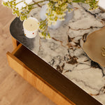 Ocean Storm Marble / Oak