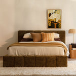 Olive Textured Weave