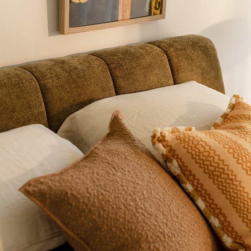 Olive Textured Weave