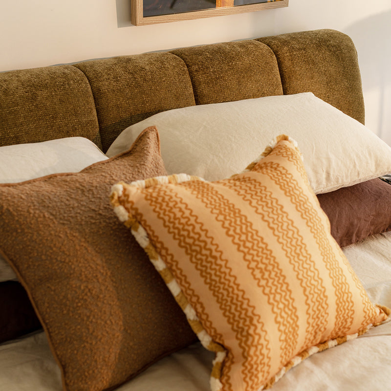 Olive Textured Weave