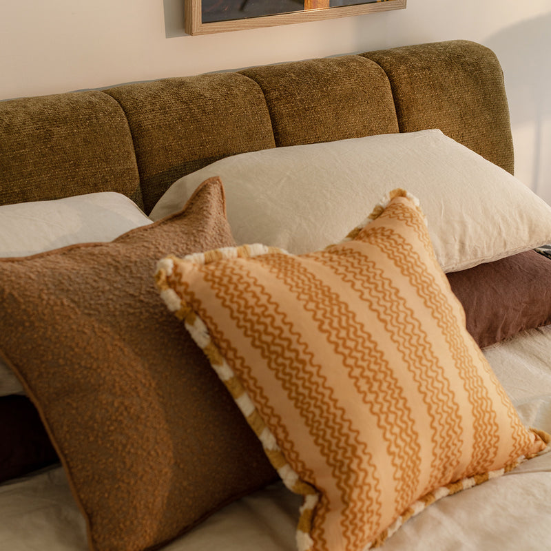 Olive Textured Weave