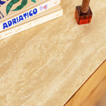 Travertine / Oak