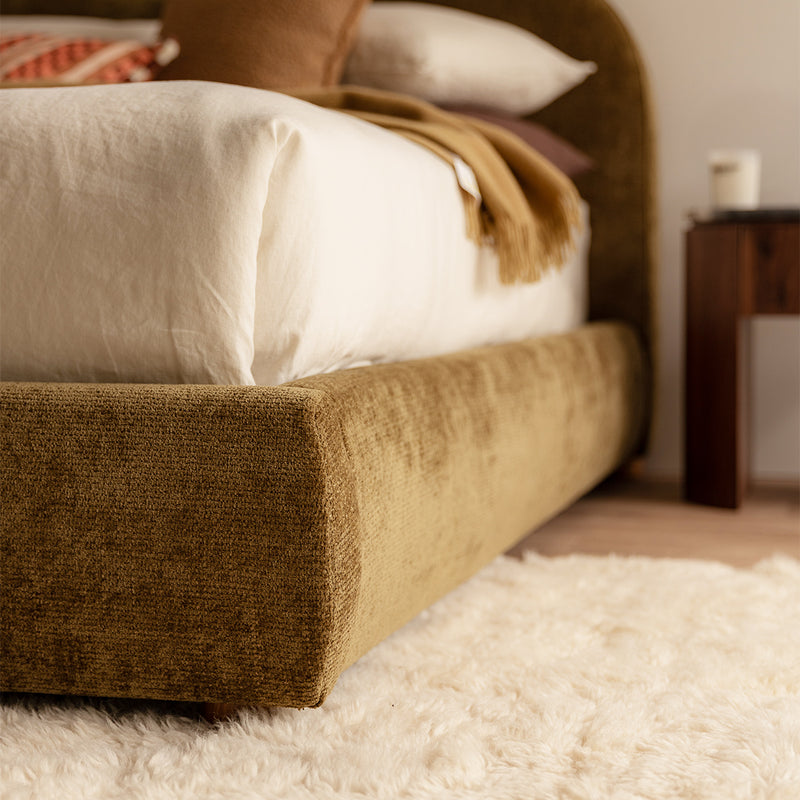 Olive Textured Weave