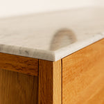 Carrara Marble / Oak