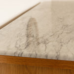Carrara Marble / Oak