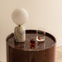 Camille Marble Table Lamp - Arabescato Carrara Marble