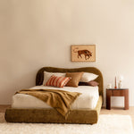 Olive Textured Weave