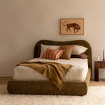 Olive Textured Weave