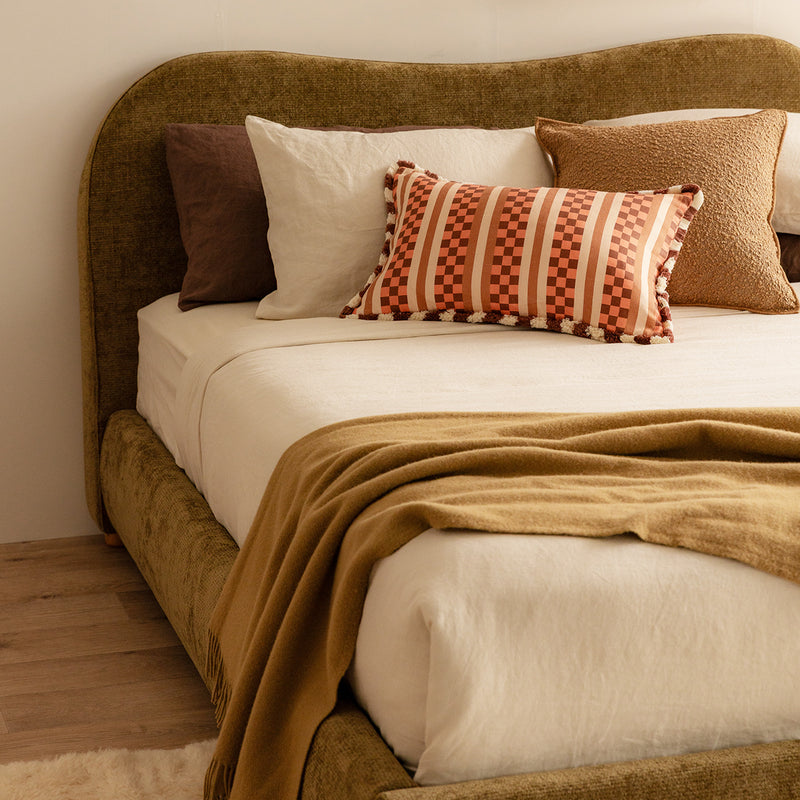 Olive Textured Weave