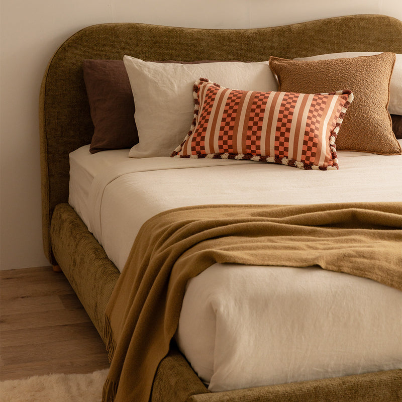 Olive Textured Weave