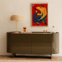 Sorrento Marble Sideboard - Olive / Crema Marble