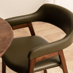 Olive Green / Walnut