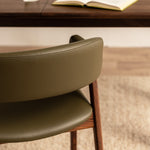 Olive Green / Walnut
