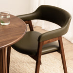 Olive Green / Walnut