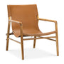 Isla Leather Sling Armchair - Coco Tan