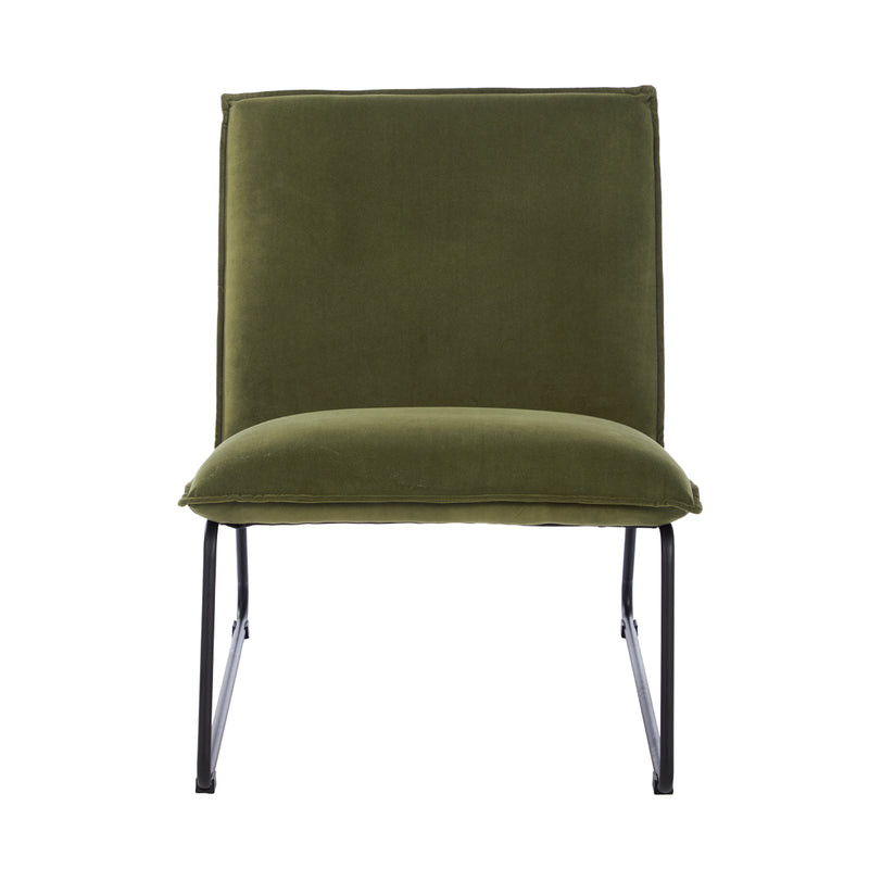 Aero Velvet Armchair