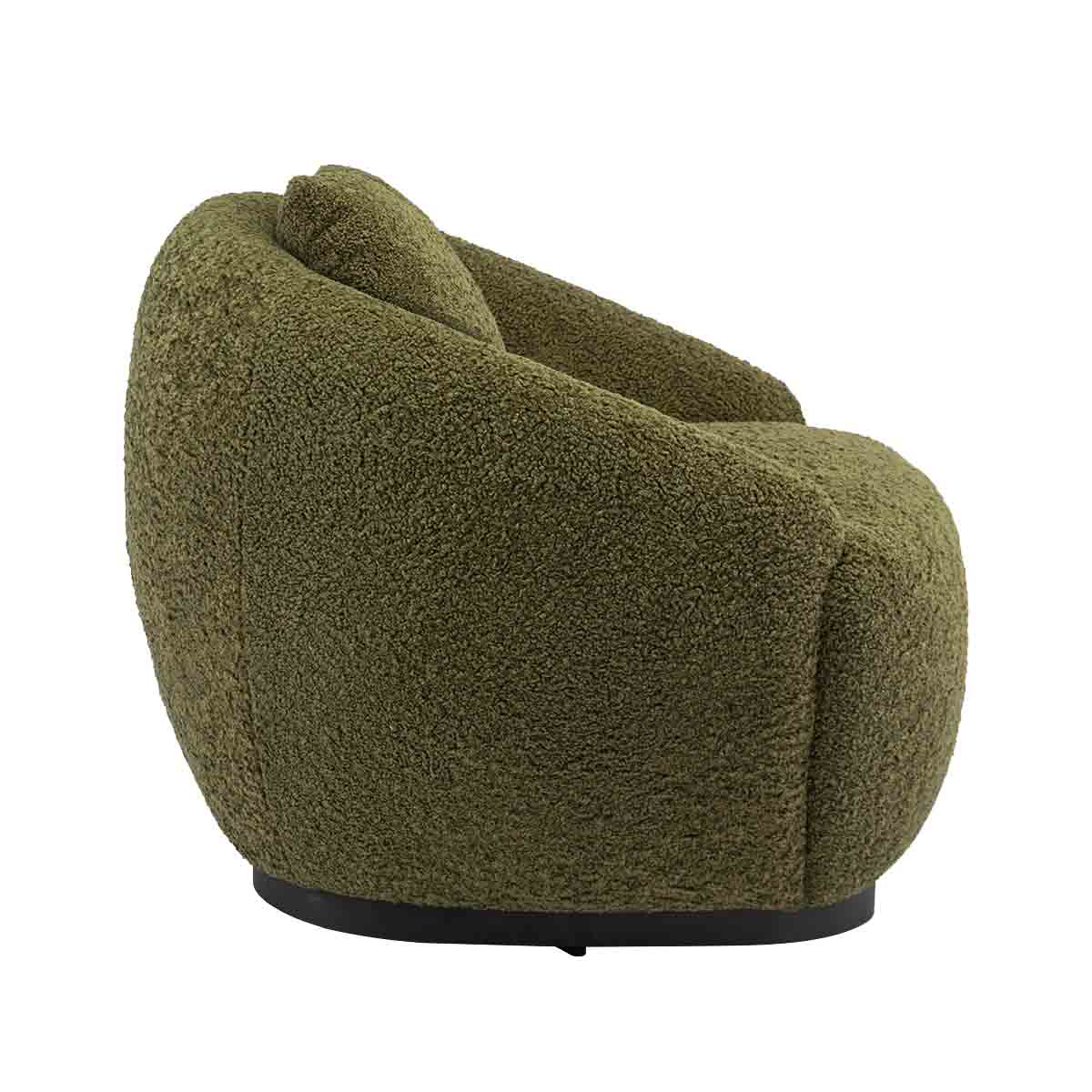 Fur discount swivel chair