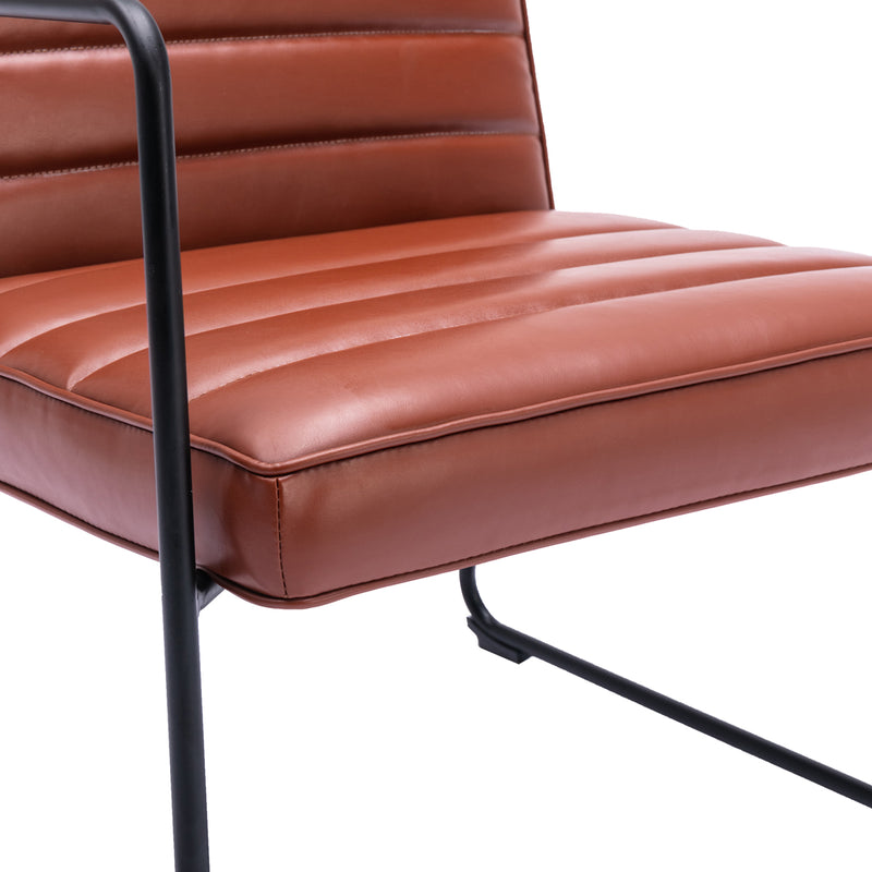 Felix Leatherette Lounge Chair