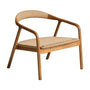 Derile Armchair - Beige / Natural Oak