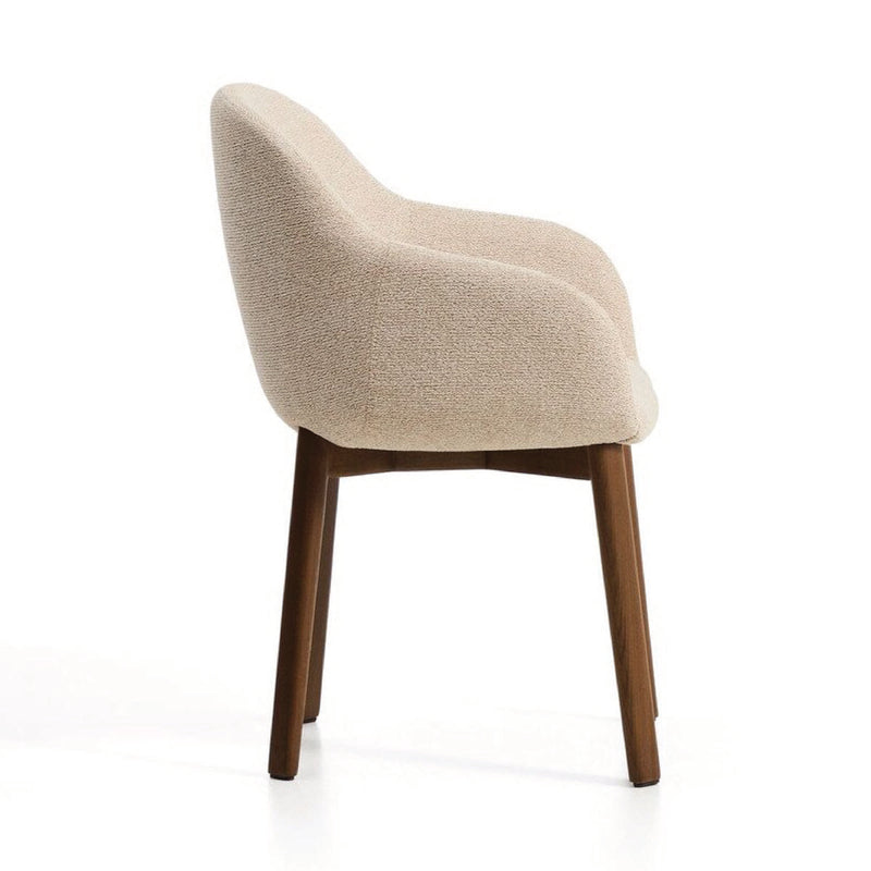 Beige / Walnut