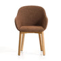 Meila Armchair - Terracotta / Natural