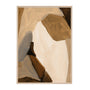 Life x MON Eclipse Print - Natural / Framed Art Print, No Border / 100 x 140cm