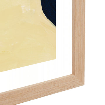 Lemon / Framed Art Print / 33 x 45cm
