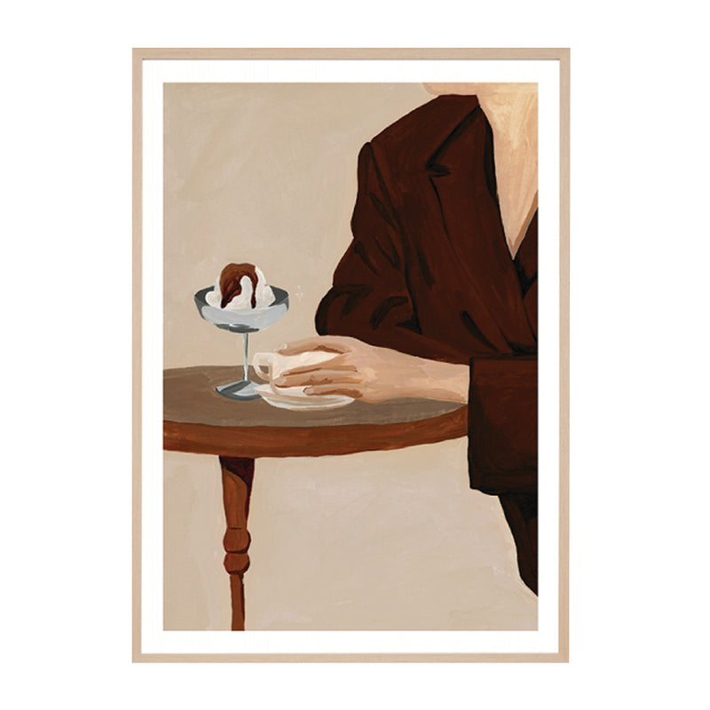 Nougat / Framed Art Print / 33 x 45cm