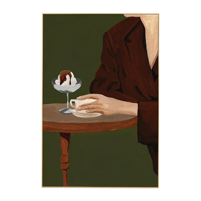 Olive / Framed Canvas / 42 x 62cm