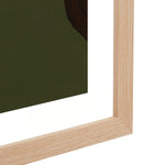 Olive / Framed Art Print / 33 x 45cm