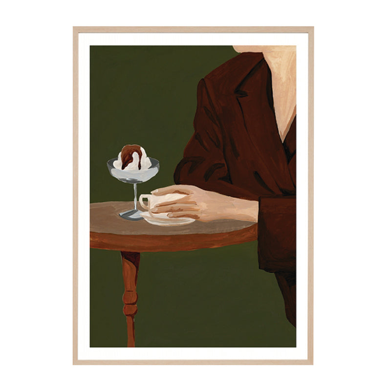 Olive / Framed Art Print / 33 x 45cm
