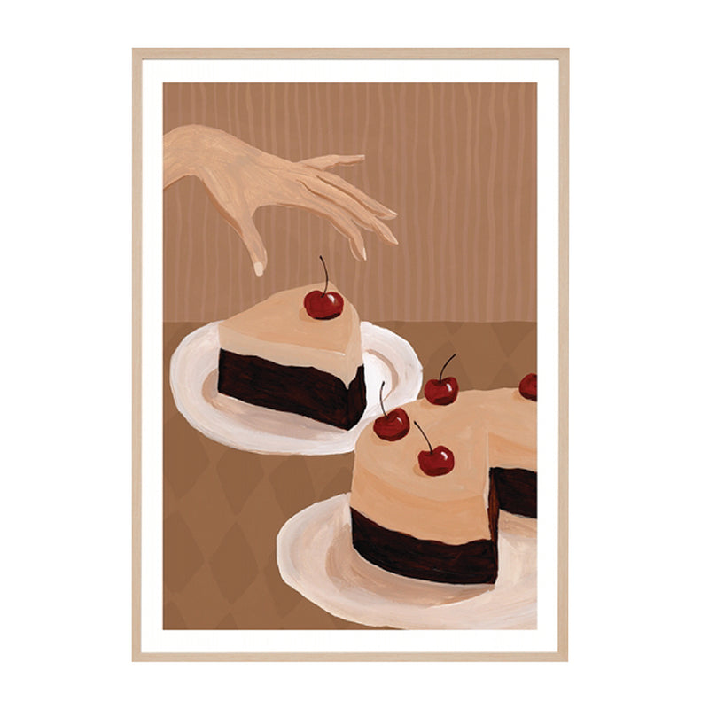 Nutmeg / Framed Art Print / 33 x 45cm