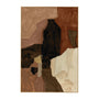 Maeve Clay 2 Art Print - Clay / Framed Canvas / 42 x 62cm