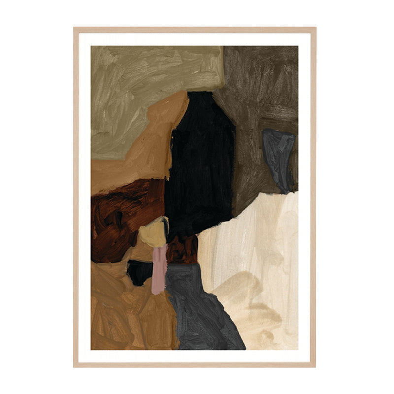 Earth / Framed Art Print / 33 x 45cm
